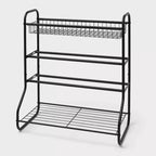 4-Tier Shoe Rack with Basket - Brightroom™