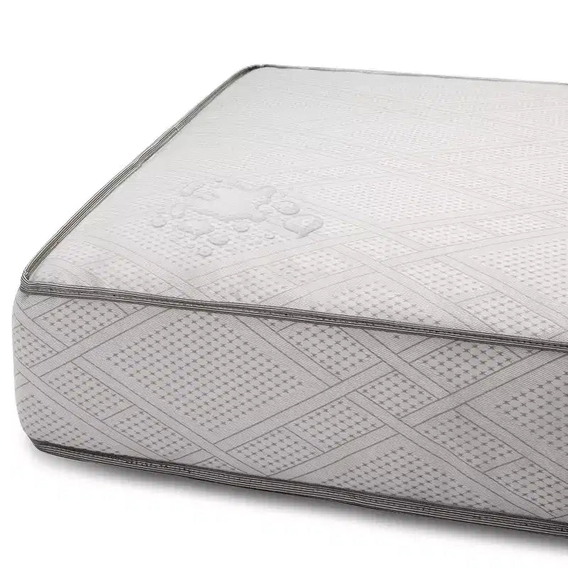 Matelas Beautyrest Black Diamond 2 étapes pour lit de bébé et tout-petit - Blanc : Mousse haute densité, Sensation ferme, 15 cm d'épaisseur