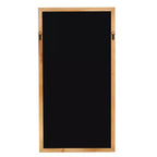 Olivia & May Miroir Mural en Rotin Ovale Centre Marron 107 cm x 56 cm : Style Moderne, Aucun Assemblage, Fixation Murale