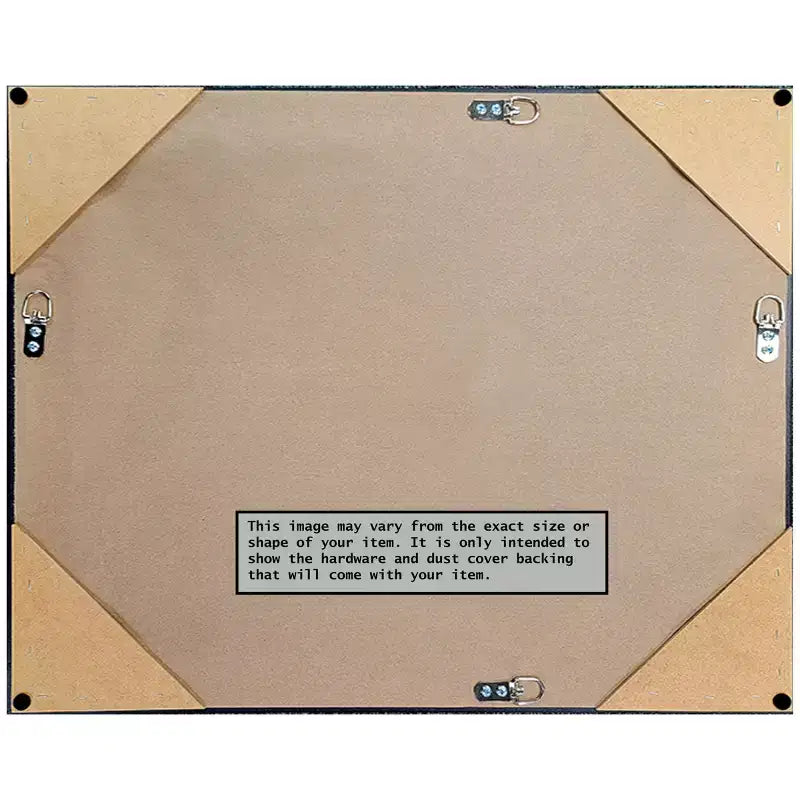 Miroir mural élégant non biseauté en bronze brossé de 41 po x 29 po - Amanti Art : Cadre en polystyrène, quincaillerie de montage incluse