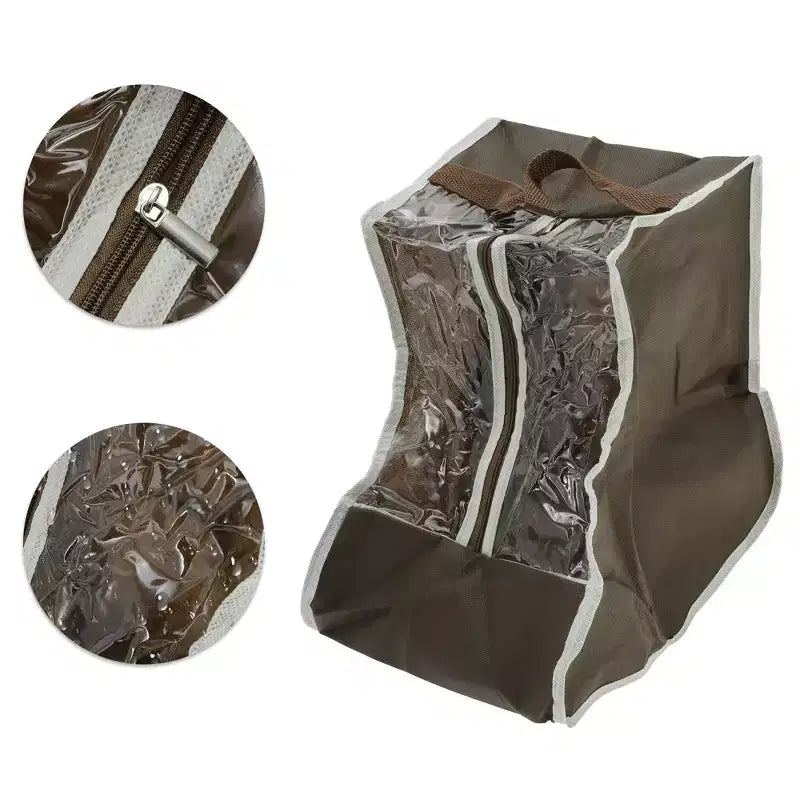 Unique Bargains Bottes Imprimé Chaussures Housse Anti-Poussière 1 Pièce