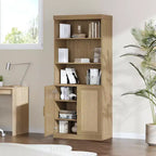 PexFix Bibliothèque en bois avec étagères réglables 72x31x16