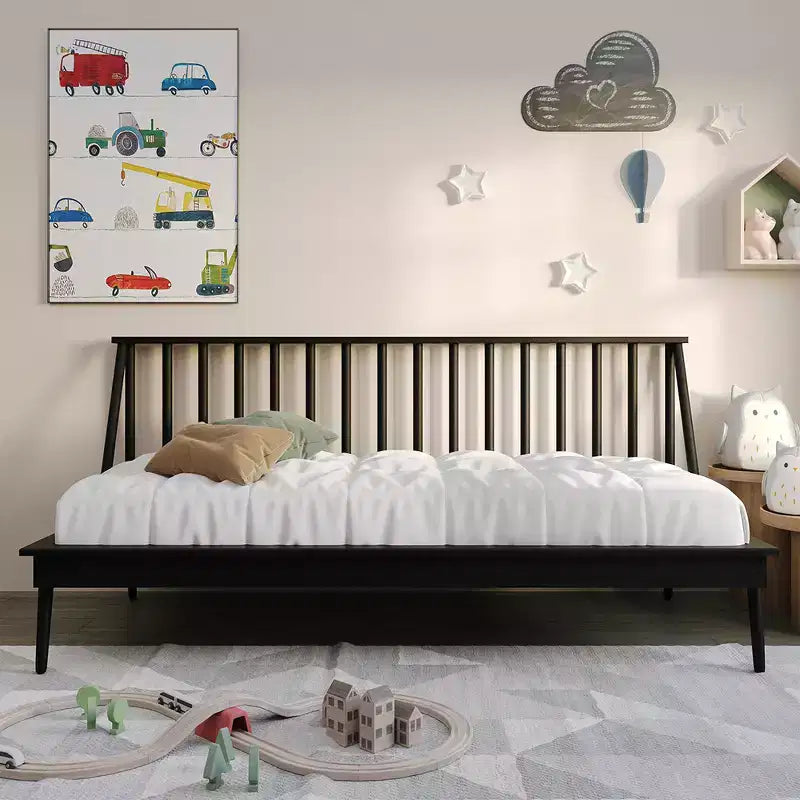 Lit de repos double en bois ChaletPosh