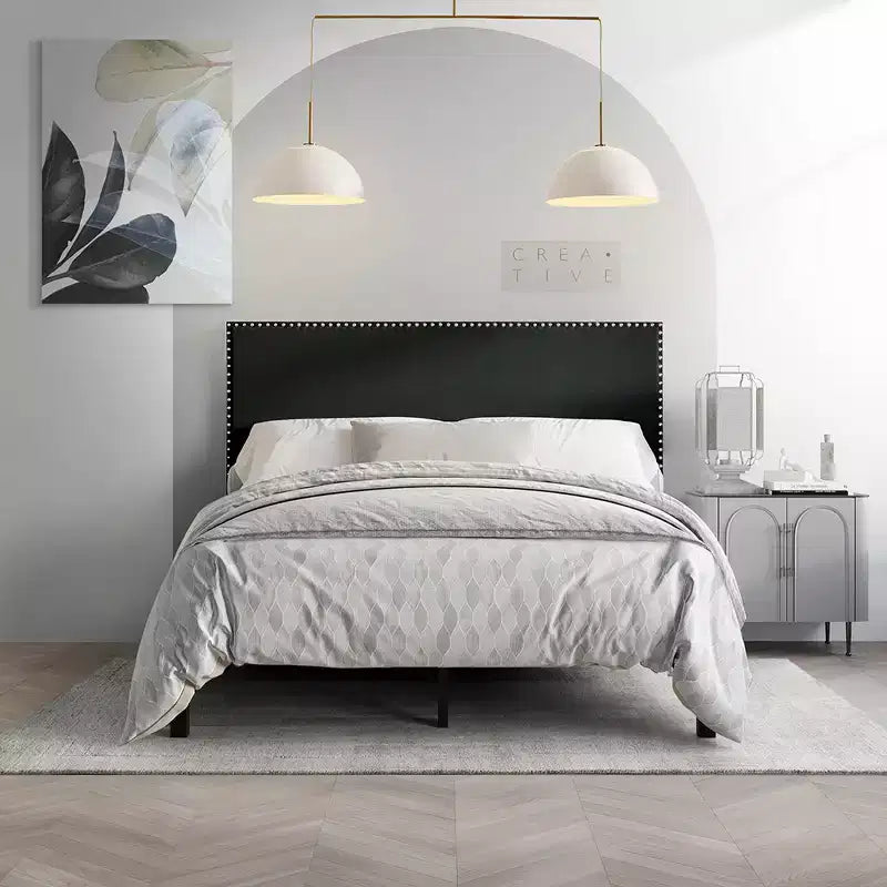 ChaletPosh Twin Size Upholstered Bed