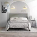 Lit capitonné simple ChaletPosh