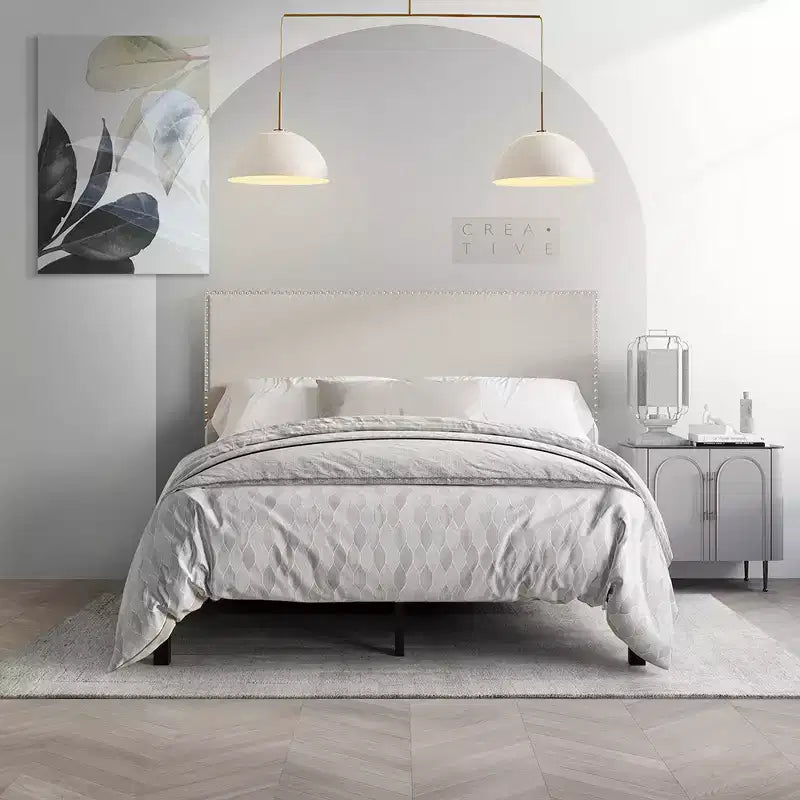 Lit capitonné simple ChaletPosh