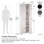 Armoire de rangement utilitaire Systembuild Evolution Camberly 24