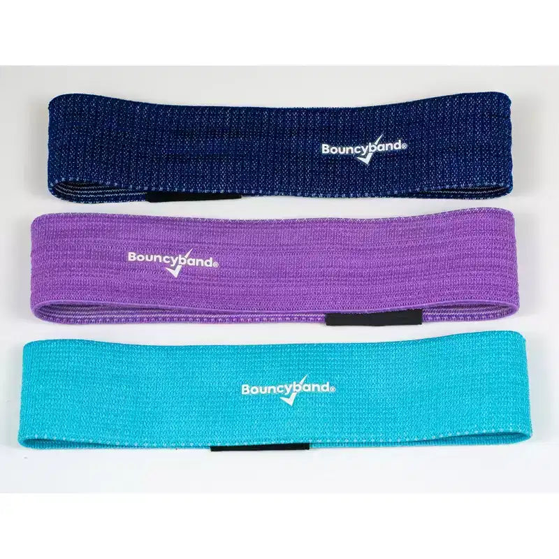 Bandes élastiques de pieds Bouncyband, ensemble de 3