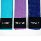 Bandes élastiques de pieds Bouncyband, ensemble de 3