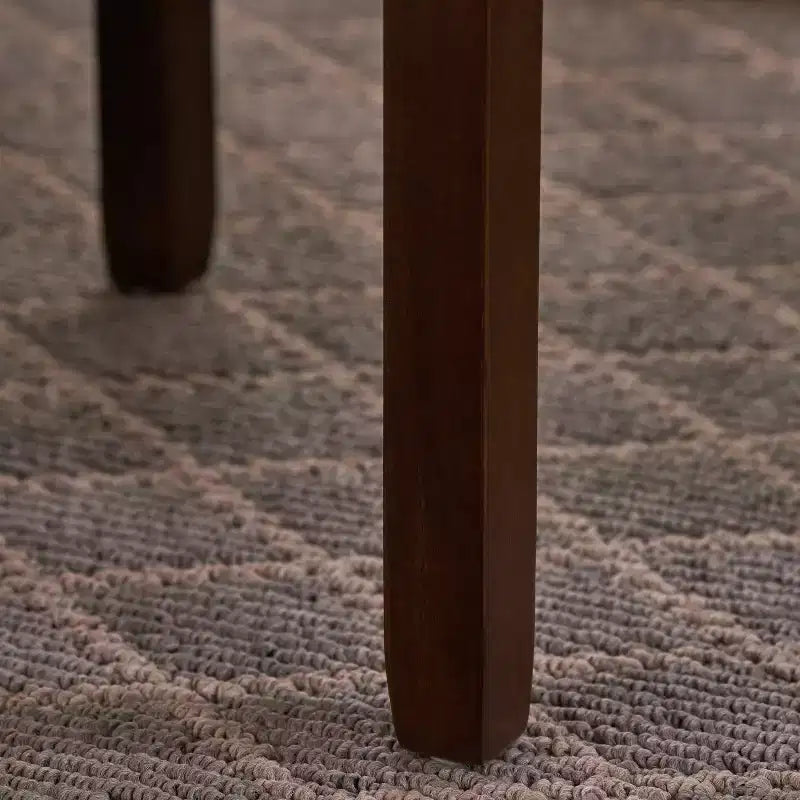 Table d'appoint contemporaine GDFStudio Declan en bois d'hévéa avec tiroir