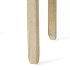 Table d'appoint contemporaine GDFStudio Declan en bois d'hévéa avec tiroir