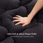 Surmatelas Belffin Pillow Top, protège-matelas avec poche profonde de 8 à 21 pouces