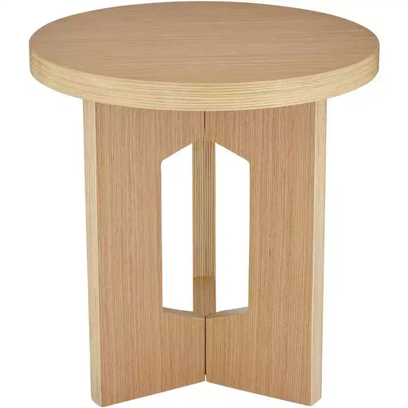 Studio 55D Lutebrand 19 Wide Light Wood Side Table