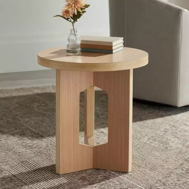 Table d'appoint en bois clair Studio 55D Lutebrand 19