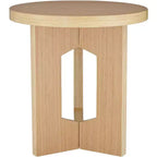 Table d'appoint en bois clair Studio 55D Lutebrand 19