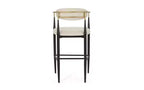 Lot de 2 tabourets de bar/comptoir, chaises de salle à manger, tabourets de pub/cuisine, fauteuils avec pieds en fer - ModernLuxe