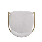 Lot de 2 tabourets de bar/comptoir, chaises de salle à manger, tabourets de pub/cuisine, fauteuils avec pieds en fer - ModernLuxe