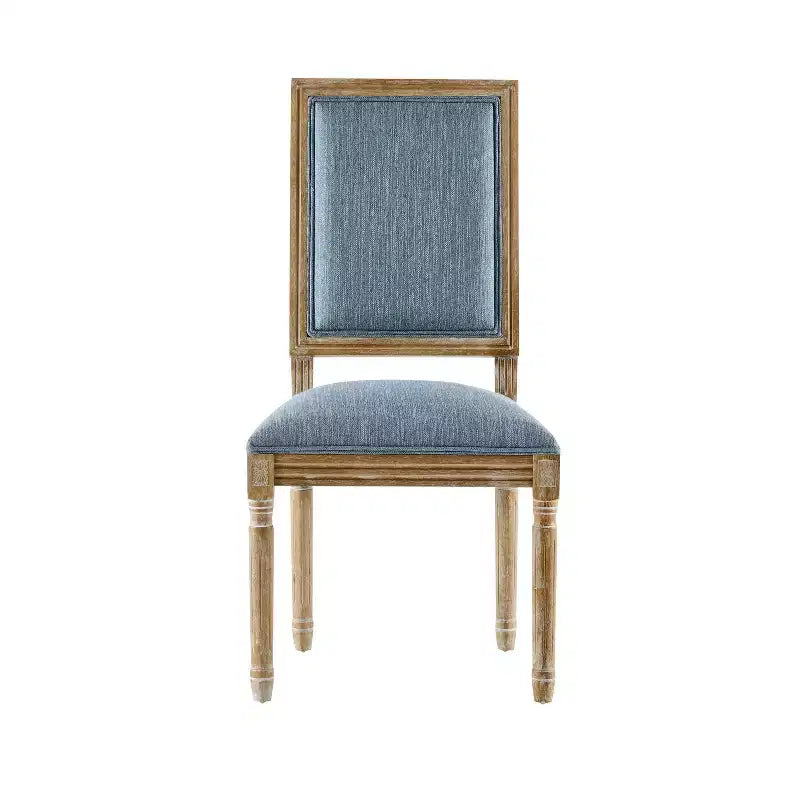 Christopher Knight Home Carina Chaise de salle à manger capitonnée en bois d'hévéa de style campagnard français (Lot de 2)