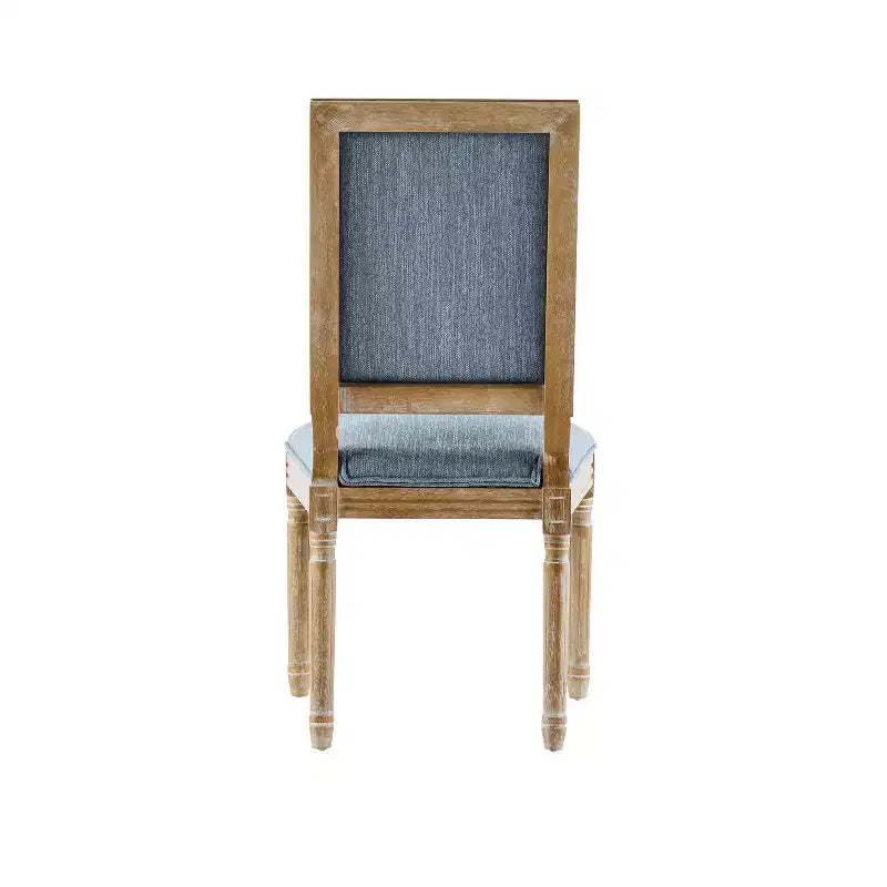 Christopher Knight Home Carina Chaise de salle à manger capitonnée en bois d'hévéa de style campagnard français (Lot de 2)
