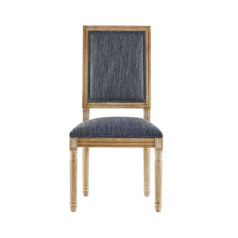 Christopher Knight Home Carina Chaise de salle à manger capitonnée en bois d'hévéa de style campagnard français (Lot de 2)