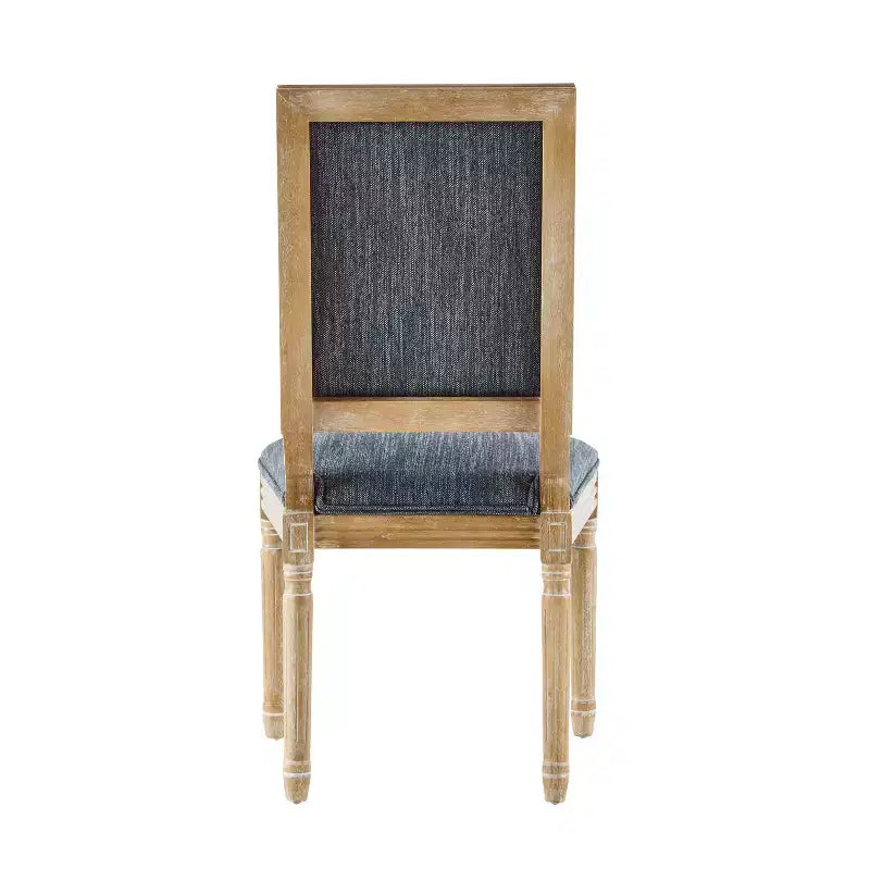 Christopher Knight Home Carina Chaise de salle à manger capitonnée en bois d'hévéa de style campagnard français (Lot de 2)