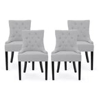 Chaises de salle à manger capitonnées contemporaines Christopher Knight Home Cheney (Lot de 4)