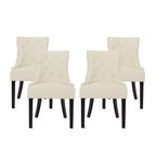 Chaises de salle à manger capitonnées contemporaines Christopher Knight Home Cheney (Lot de 4)