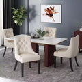 Christopher Knight Home Cheney Contemporary Tufted Upholstered Dining Chairs (Set of 4)