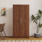 CLIHOME Armoire de rangement de cuisine, Meuble de buffet autoportant