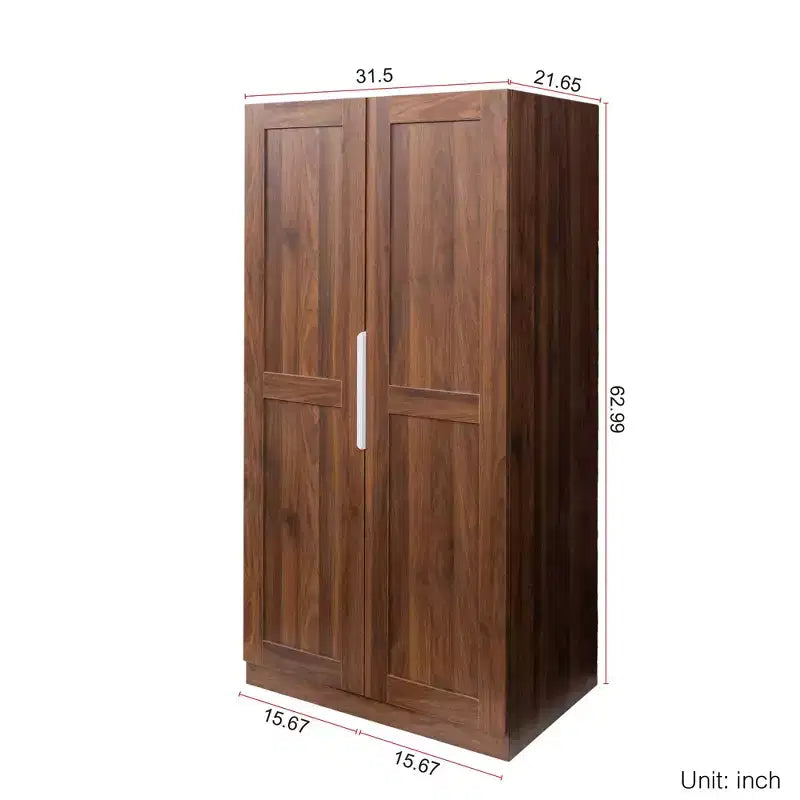 CLIHOME Armoire de rangement de cuisine, Meuble de buffet autoportant