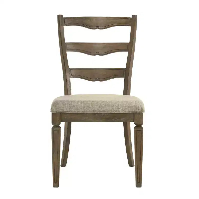 Christopher Knight Home Jimmy Ensemble de salle à manger rond 5 pièces vintage 47 en bois avec 4 chaises rembourrées