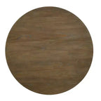 Christopher Knight Home Jimmy Ensemble de salle à manger rond 5 pièces vintage 47 en bois avec 4 chaises rembourrées
