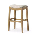 Maven Lane Alex Backless Bar Stool with Fabric Upholstery 31