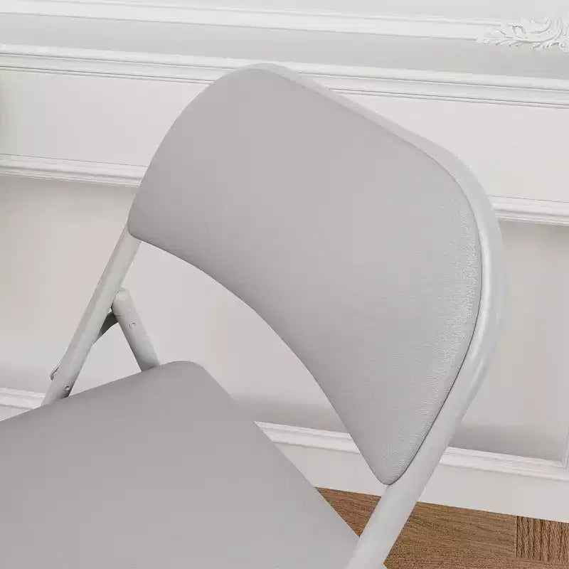 Lot de 4 chaises pliantes Whizmax avec coussin rembourré et dossier, chaises en métal avec coussin confortable pour la maison et le bureau, pour événements intérieurs et extérieurs