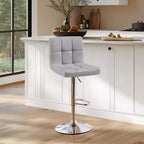 Tabouret de bar pivotant moderne Yaheetech à hauteur réglable