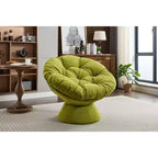 Okak Accent Chairs for Bedroom, 360 Swivel Barrel Chair, Modern Oversized Accent Chair for Living Room