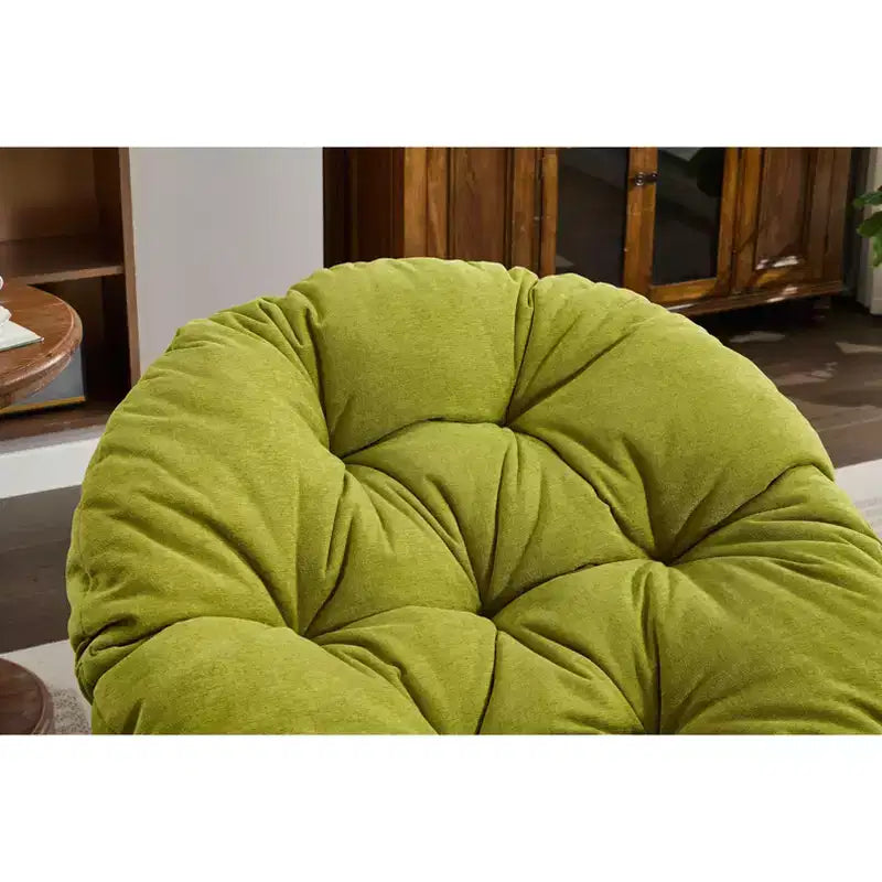 Fauteuils d'appoint Okak pour chambre à coucher, fauteuil pivotant à 360°, fauteuil d'appoint moderne surdimensionné pour salon