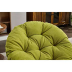 Fauteuils d'appoint Okak pour chambre à coucher, fauteuil pivotant à 360°, fauteuil d'appoint moderne surdimensionné pour salon