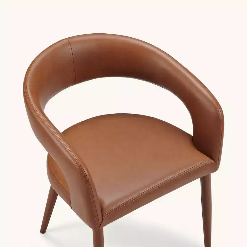 Lot de 4 Chaises de Salle à Manger avec Pieds en Métal pour Salle à Manger, Salon ou Bureau à Domicile -Morden Fort