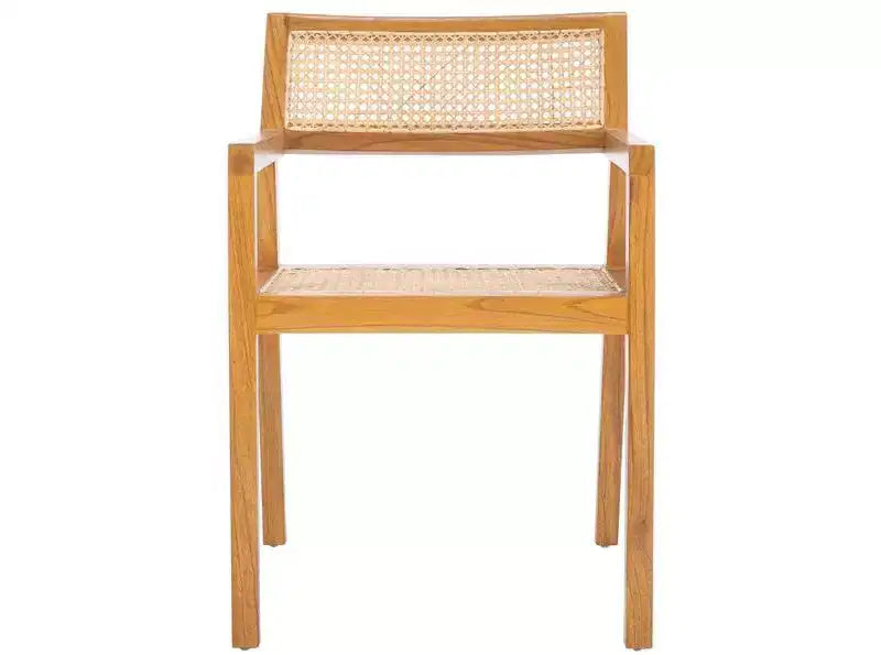 Cire Rattan Dining Chair - DCH1016 - Natural/Natural - Safavieh