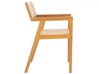 Chaise de salle à manger Cire Rattan - DCH1016 - Naturel/Naturel - Safavieh