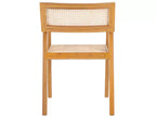 Chaise de salle à manger Cire Rattan - DCH1016 - Naturel/Naturel - Safavieh