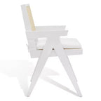 Fauteuil en rotin Colette - SFV4136 - Blanc/Naturel - Safavieh Couture