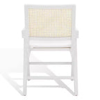 Fauteuil en rotin Colette - SFV4136 - Blanc/Naturel - Safavieh Couture