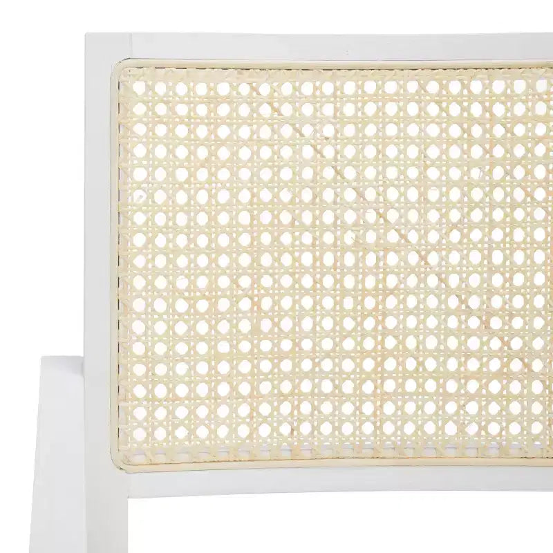 Fauteuil en rotin Colette - SFV4136 - Blanc/Naturel - Safavieh Couture