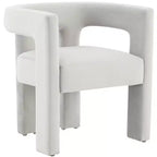 Chaise de salle à manger contemporaine Deandre - SFV4785 - Gris clair - Safavieh Couture