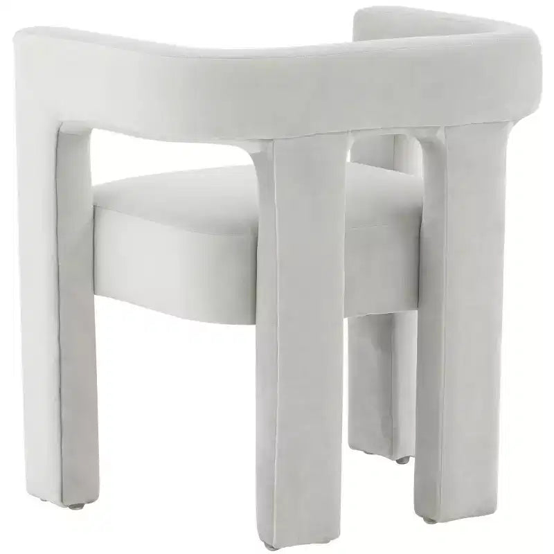 Chaise de salle à manger contemporaine Deandre - SFV4785 - Gris clair - Safavieh Couture