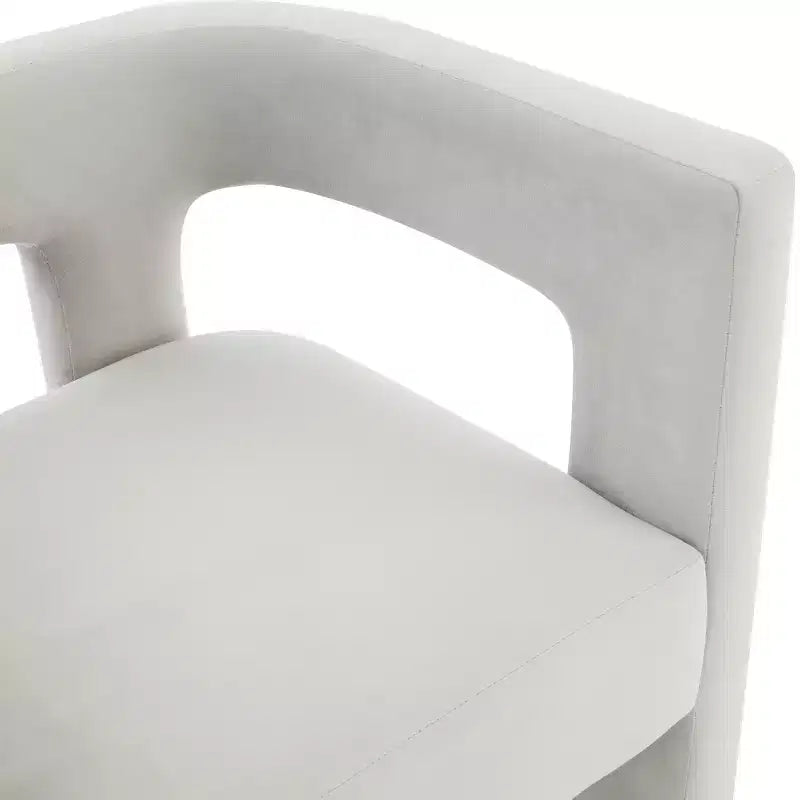 Chaise de salle à manger contemporaine Deandre - SFV4785 - Gris clair - Safavieh Couture