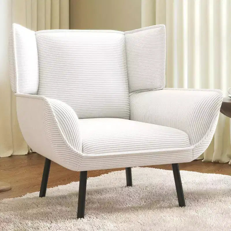 Fauteuil d'appoint AMERLIFE avec dossier haut à oreilles