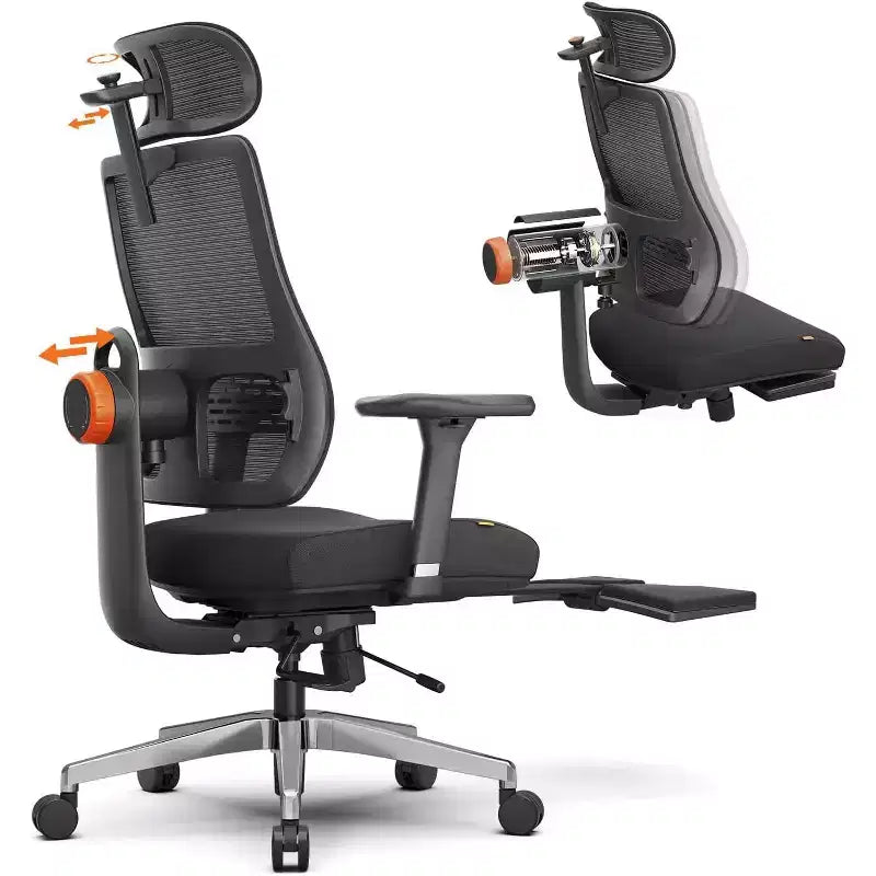 Newtral MagicH-BPro Ergonomic Chair with Footrest - 4D Armrest